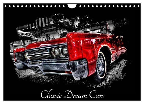 Produktbild: Classic Dream Cars (Wandkalender 2026 DIN A4 quer), CALVENDO Monatskalender