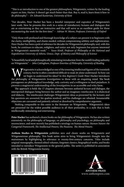 Produktbild: A Beginner's Guide to the Later Philosophy of Wittgenstein