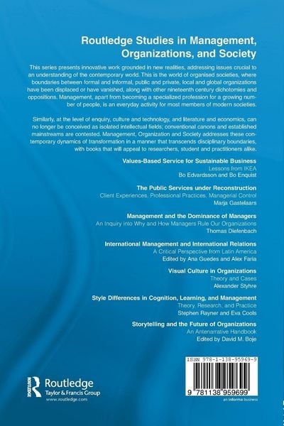 Produktbild: Storytelling and the Future of Organizations