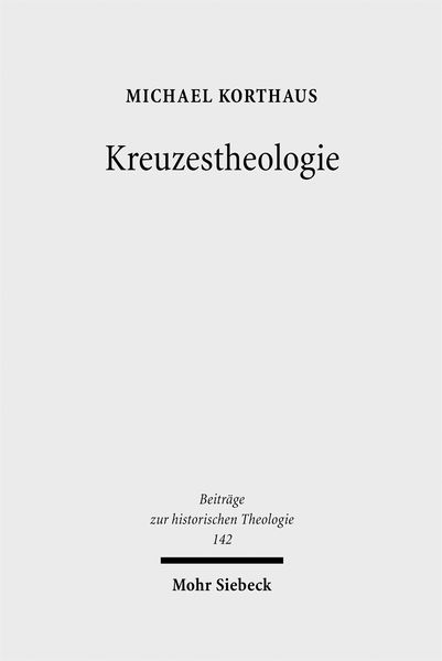Produktbild: Kreuzestheologie