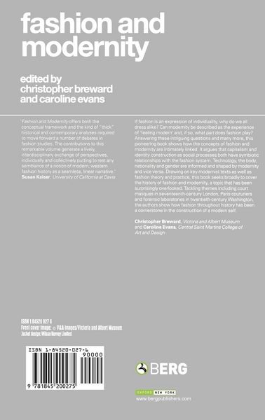 Produktbild: Fashion and Modernity