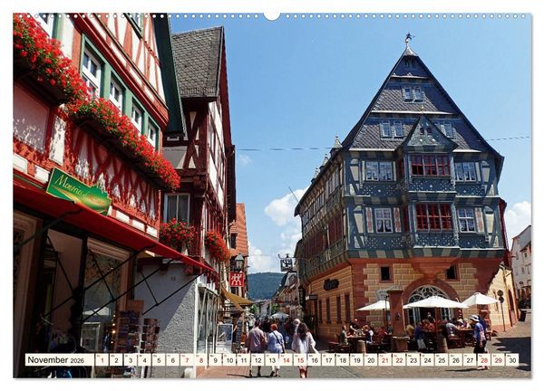 Produktbild: Liebenswertes Miltenberg am Main (hochwertiger Premium Wandkalender 2026 DIN A2 quer), Kunstdruck in Hochglanz