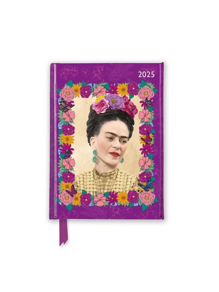 Frida Kahlo – Taschenkalender 2025 – Original Flame Tree Publishing-Pocket Diary [Taschenkalender]