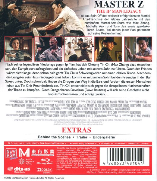 Produktbild: Master Z - The Ip Man Legacy