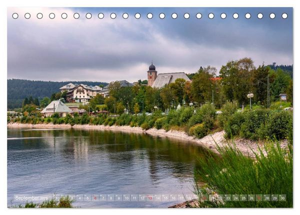 Produktbild: Schwarzwald (Tischkalender 2026 DIN A5 quer), CALVENDO Monatskalender