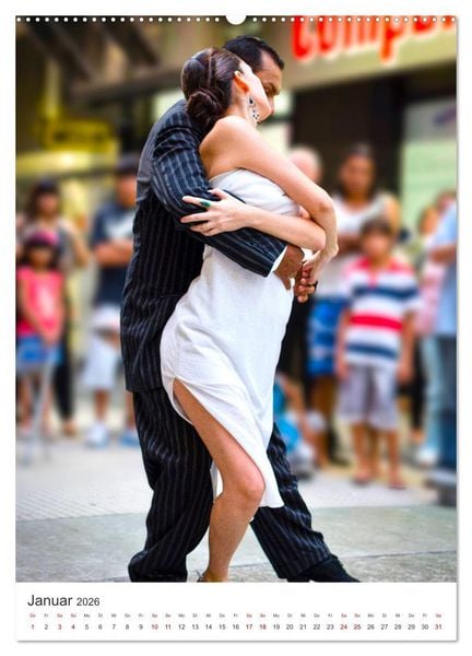 Produktbild: Leidenschaftlicher Tango (Wandkalender 2026 DIN A2 hoch), CALVENDO Monatskalender