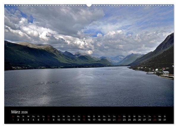 Produktbild: An Norwegens K&uuml;sten (Wandkalender 2026 DIN A2 quer), CALVENDO Monatskalender