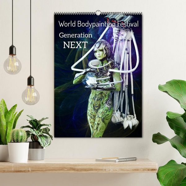 Produktbild: World Bodypainting Festival: Generation NEXT (Wandkalender 2026 DIN A2 hoch), CALVENDO Monatskalender