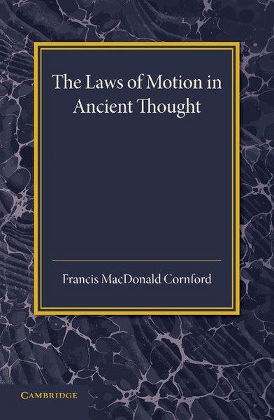 Produktbild: The Laws of Motion in Ancient Thought