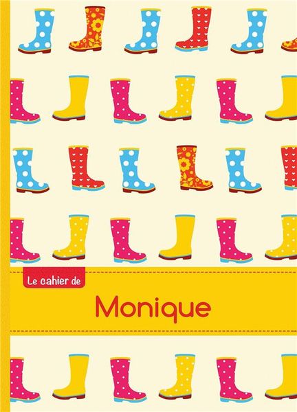 Produktbild: Cahier monique blanc,96p,a5