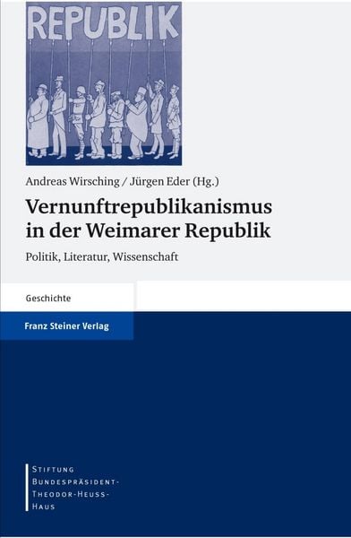 Produktbild: Vernunftrepublikanismus in der Weimarer Republik