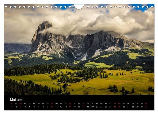 Produktbild: Bergpixel "H&ouml;henrausch und Leidenschaft" (Wandkalender 2026 DIN A4 quer), CALVENDO Monatskalender