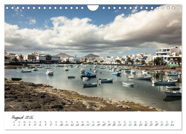 Produktbild: Lanzarote - Inselgl&uuml;ck im Atlantik (Wandkalender 2026 DIN A4 quer), CALVENDO Monatskalender