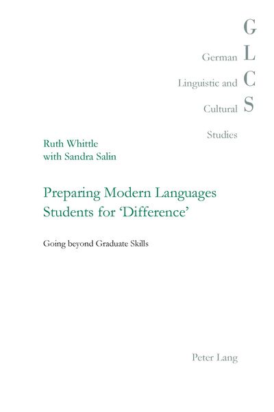 Produktbild: Preparing Modern Languages Students for 'Difference'