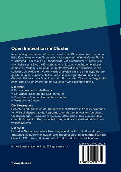 Produktbild: Open Innovation im Cluster