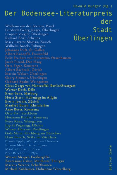 Produktbild: Der Bodenseeliteraturpreis der Stadt &Uuml;berlingen