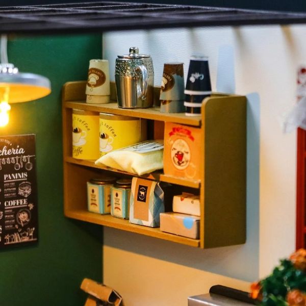 Produktbild: Book Nook DIY B&uuml;cherecke Nachmittagskaffee Caf&eacute;