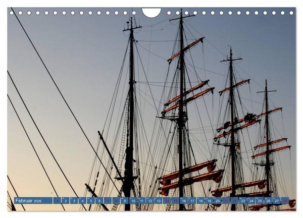 Produktbild: Maritimer K&uuml;stenzauber (Wandkalender 2026 DIN A4 quer), CALVENDO Monatskalender
