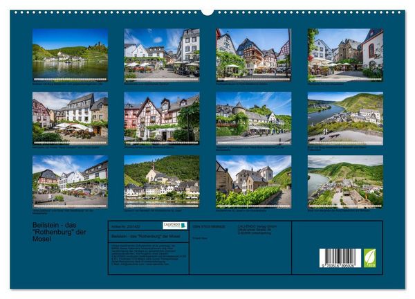 Produktbild: Beilstein - das "Rothenburg" der Mosel (hochwertiger Premium Wandkalender 2027 DIN A2 quer), Kunstdruck in Hochglanz