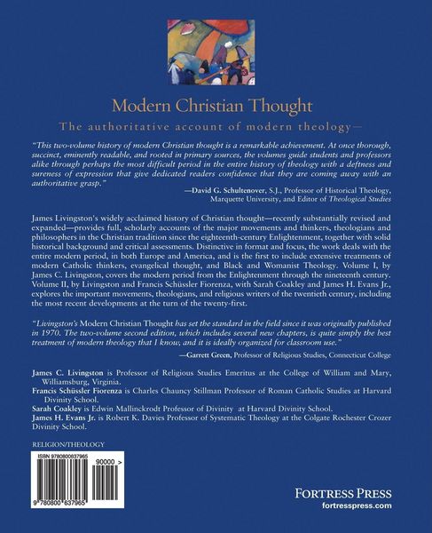 Produktbild: Evans Jr., J: Modern Christian Thought, Second Edition