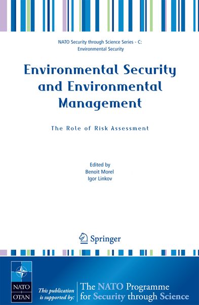 Produktbild: Environmental Security and Environmental Management: The Role of Risk Assessment