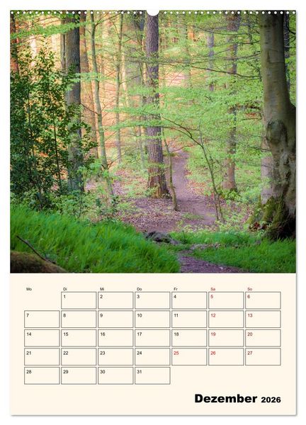 Produktbild: Deutschland. Deutsche Lande, vielf&auml;ltig und bunt (hochwertiger Premium Wandkalender 2026 DIN A2 hoch), Kunstdruck in Hochglanz