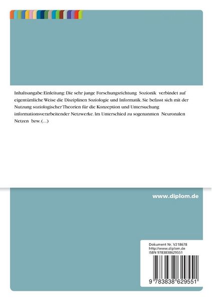 Produktbild: Anthony Giddens' Strukturierungstheorie als Modell f&uuml;r die Untersuchung von Multiagenten -Systemen
