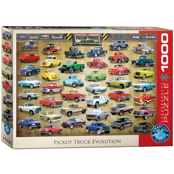 Produktbild: Puzzle 1000 Teile - Pickup Truck Evolution