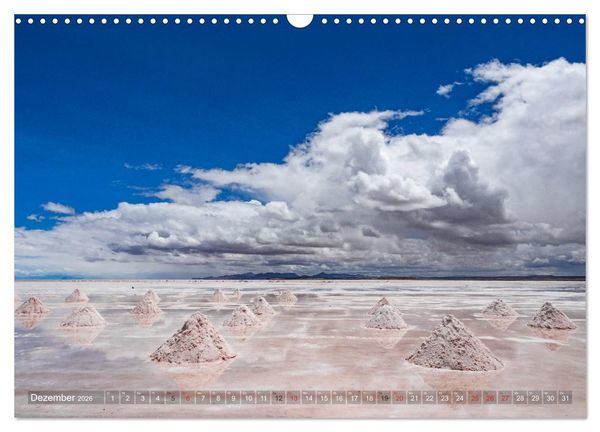 Produktbild: Peru und Bolivien - Traumlandschaften (Wandkalender 2026 DIN A3 quer), CALVENDO Monatskalender