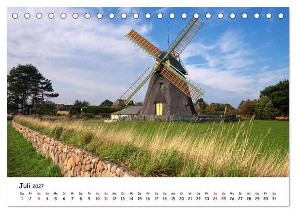 Produktbild: Heimat Entdecken - Nordfriesland (Tischkalender 2027 DIN A5 quer), CALVENDO Monatskalender