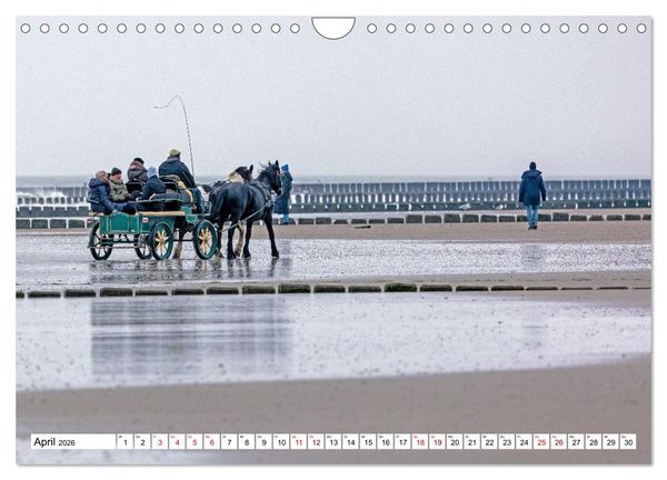 Produktbild: Wintertage auf Norderney (Wandkalender 2026 DIN A4 quer), CALVENDO Monatskalender