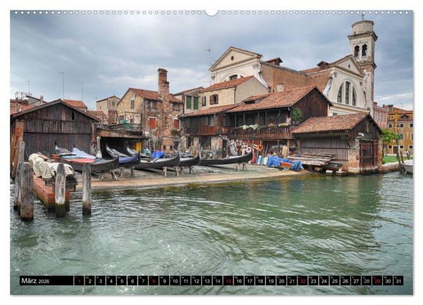 Produktbild: Venedig - Der andere Blick (Wandkalender 2026 DIN A2 quer), CALVENDO Monatskalender