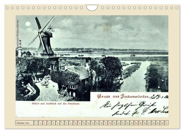 Produktbild: Gru&szlig; aus Finkenwerder (Wandkalender 2026 DIN A4 quer), CALVENDO Monatskalender
