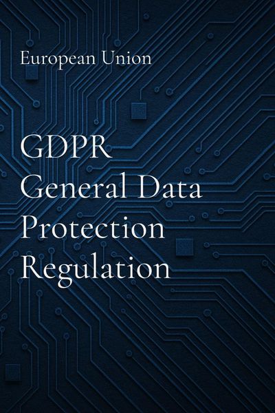 Produktbild: GDPR General Data Protection Regulation