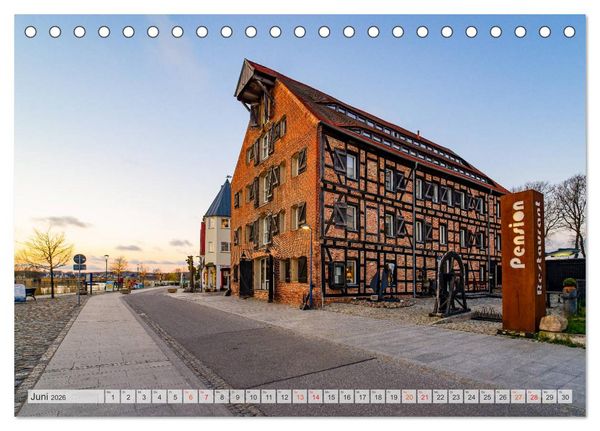 Produktbild: Wolgast Impressionen (Tischkalender 2026 DIN A5 quer), CALVENDO Monatskalender