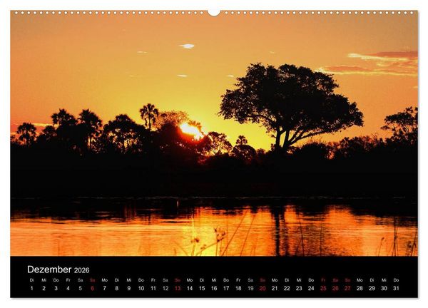 Produktbild: Abenteuer Afrika (hochwertiger Premium Wandkalender 2026 DIN A2 quer), Kunstdruck in Hochglanz