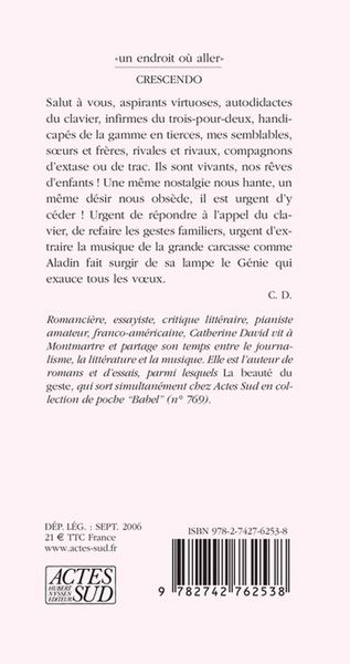 Produktbild: Crescendo : avis aux amateurs