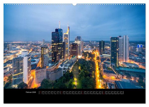 Produktbild: Frankfurt (Wandkalender 2026 DIN A2 quer), CALVENDO Monatskalender