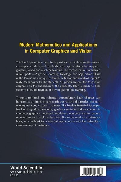 Produktbild: MODERN MATHS & APPLN IN COMPUTER GRAPHIC & VISION