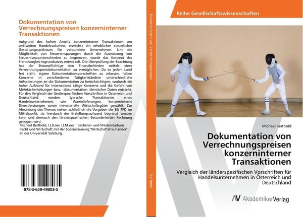 Produktbild: Dokumentation von Verrechnungspreisen konzerninterner Transaktionen