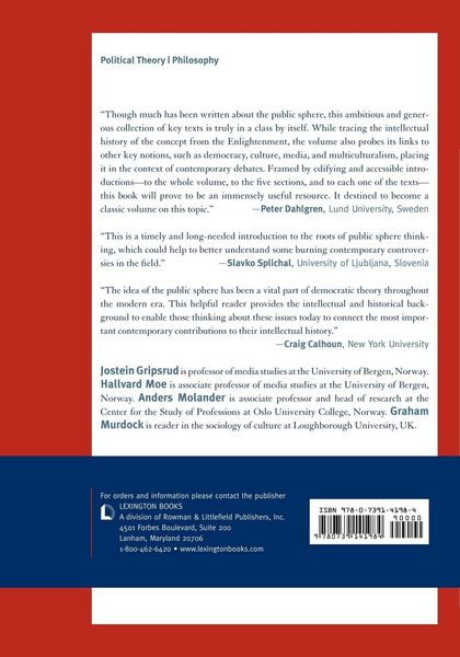 Produktbild: Idea of the Public Sphere