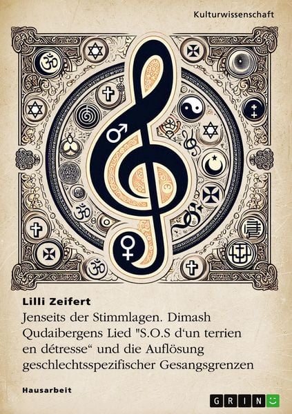 Produktbild: Jenseits der Stimmlagen. Dimash Qudaibergens Lied "S.O.S d'un terrien en d&eacute;tresse" und die Aufl&ouml;sung geschlechtsspezifischer Gesangsgrenzen