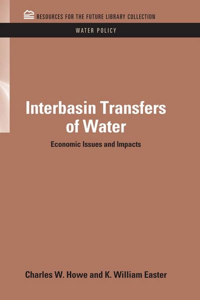 Produktbild: Interbasin Transfers of Water