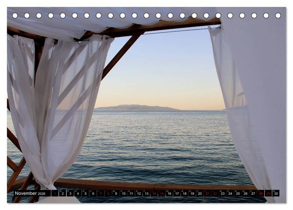 Produktbild: Kroatische Adria - Von Opatija bis Krk (Tischkalender 2026 DIN A5 quer), CALVENDO Monatskalender