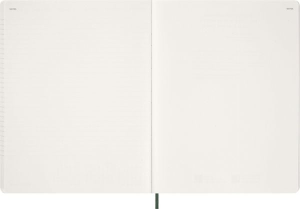 Produktbild: Moleskine 15 Monate Essential Wochenkalender 2026/2027, 1 Wo = 2 Seiten, vertikal, XXL, weicher Einband, Myrtengr&uuml;n