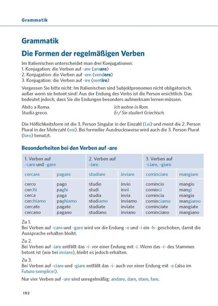 Produktbild: PONS Verbtabellen Plus Italienisch