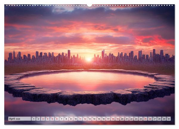 Produktbild: An den Grenzen der Realit&auml;t (Wandkalender 2026 DIN A2 quer), CALVENDO Monatskalender