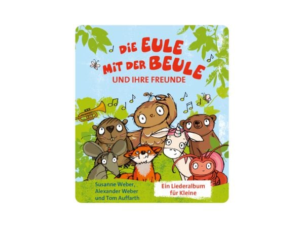 Produktbild: Content-Tonie: Die Eule mit der Beule und ihre Freunde - Liederalbum