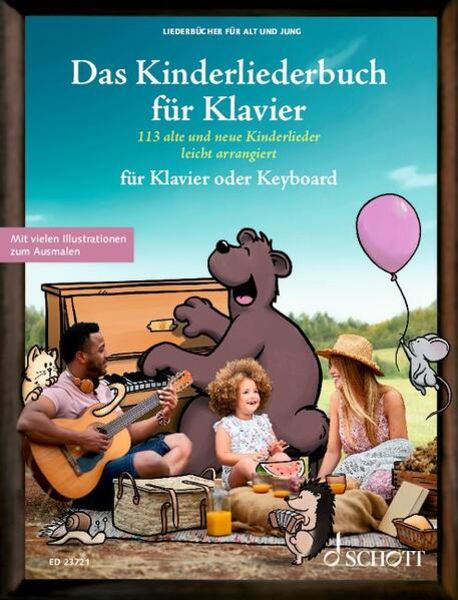 Das Kinderliederbuch für Klavier