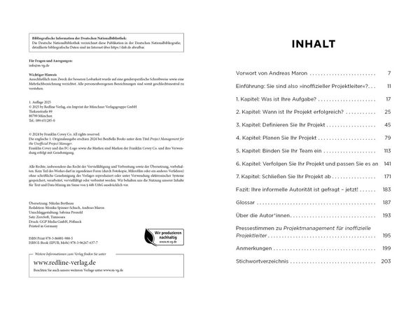 Produktbild: Projektmanagement f&uuml;r inoffizielle Projektleiter